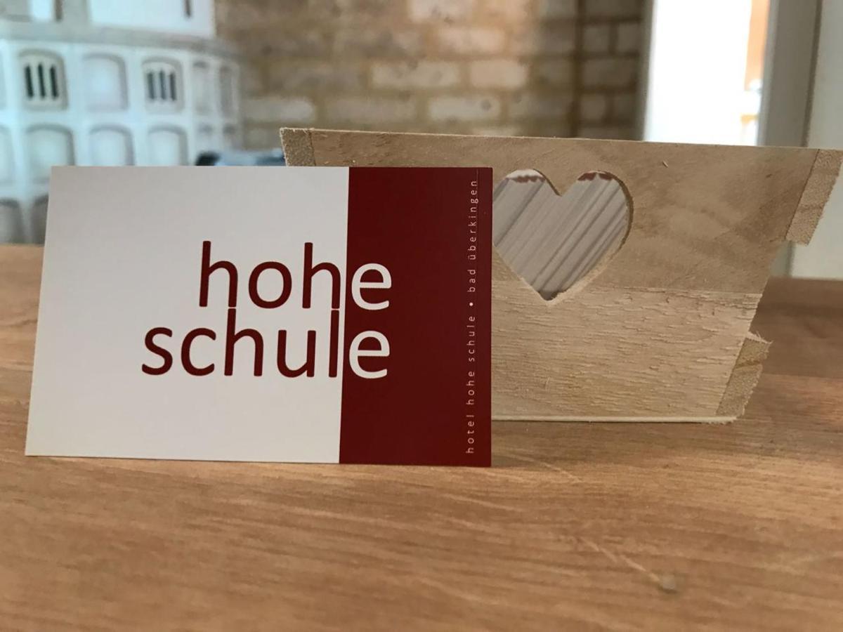 Hotel Hohe Schule Bad Überkingen Екстериор снимка